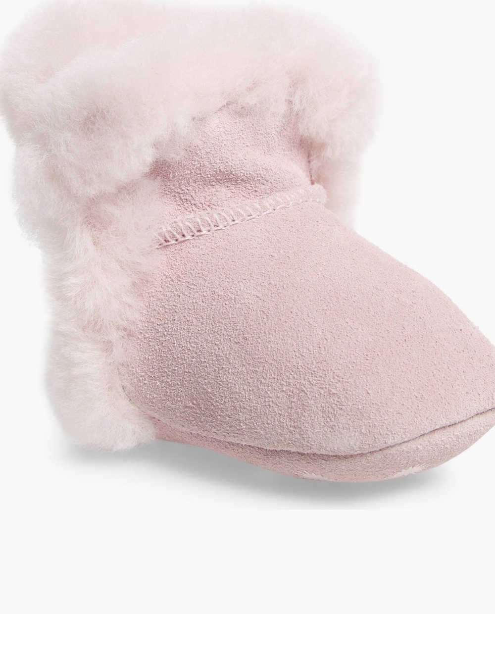 UGG Kids Pink Faux-Fur Bootie Slippers purchased from Nordstrom Rack